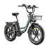 ELETRONBIKE OC20 Električni bicikl 20" FAT, 250 W, 48 V / 13 Ah, domet do 100 km, zeleni